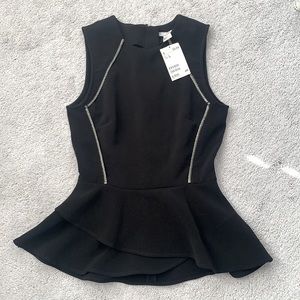 H&M Peplum Top